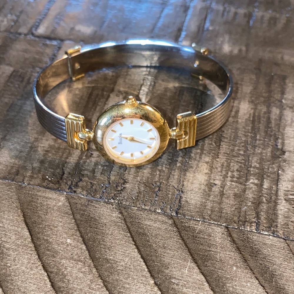Bulova Gold and Silver Women's Watch